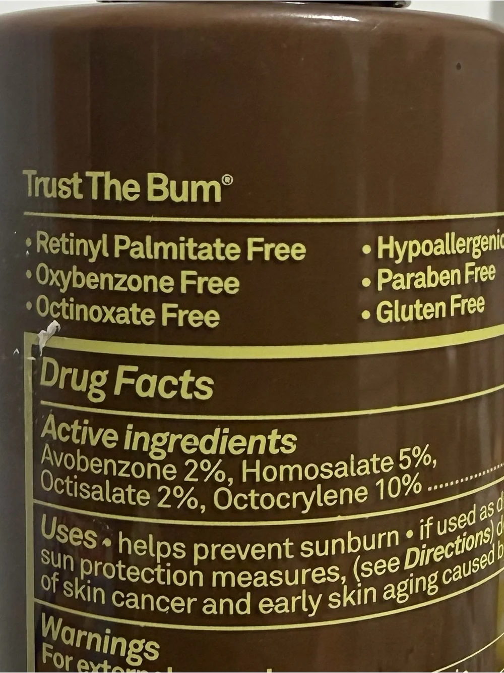 SUN BUM Premium Sunscreen Browning Lotion SPF 15 8.5 oz / 250mL ~ New & Sealed